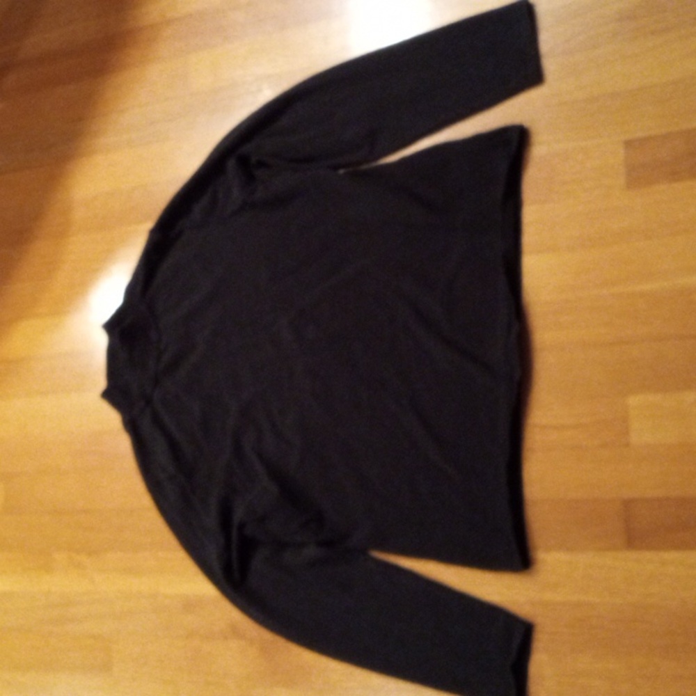 Pendleton Black Silk women's Top XL